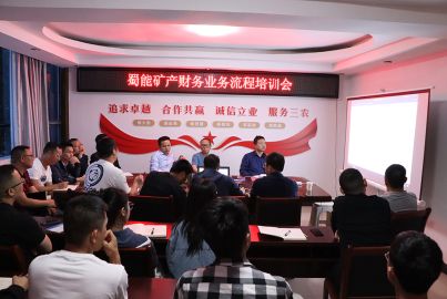 尊龙凯时矿产召开财务业务流程培训会